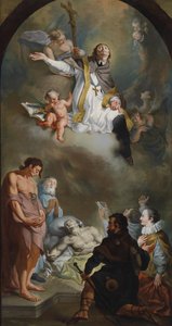 Saint John Nepomuk as Advocate of the Poor and Sick by Franz Anton Maulbertsch